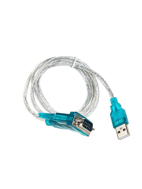 Кабель-переходник USB Am -> RS-232 DB9M, винты ( добавляет в систему COM порт) Aopen/Qust VCOM AOpen USB 2.0 Type-AM - COM(RS232) 9M (ACU804) фото 2
