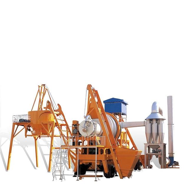 Мобильный асфальтобетонный завод QLB-15 (15 т/ч) фото 1