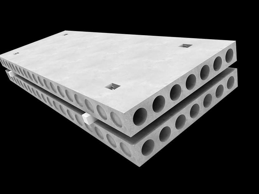 Плита перекрытия железобетонная многопустотная ПК 19.12-8т фото 1