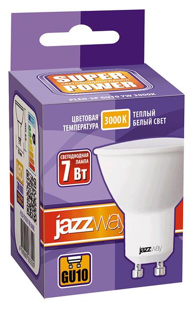 Лампа светодиодная LED 7Вт GU10 230V/50Hz теплый SP фото 2