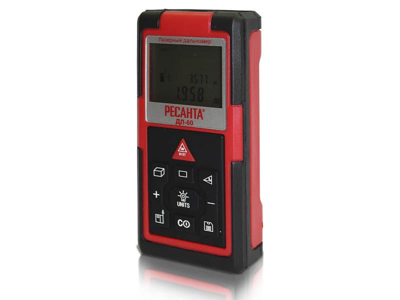 Лазерный дальномер Ресанта ДЛ-60 фото 1