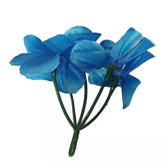 Соцветие из 5 фиалок 1м264 11см фото 4