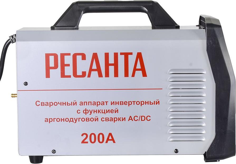 Сварочный аппарат Ресанта САИ-200АД (АС/DC) инвертор ММА DC/TIG фото 3