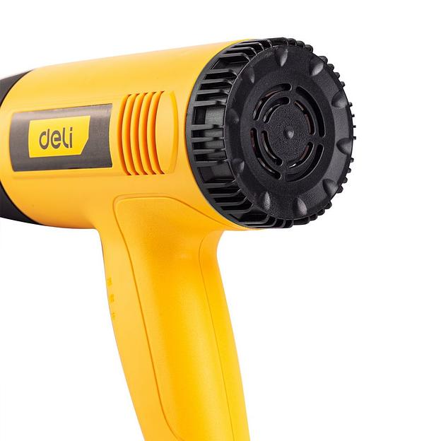 Фен технический Deli DL391201 (2000Вт, рабочая температура 400/600 град.) фото 8