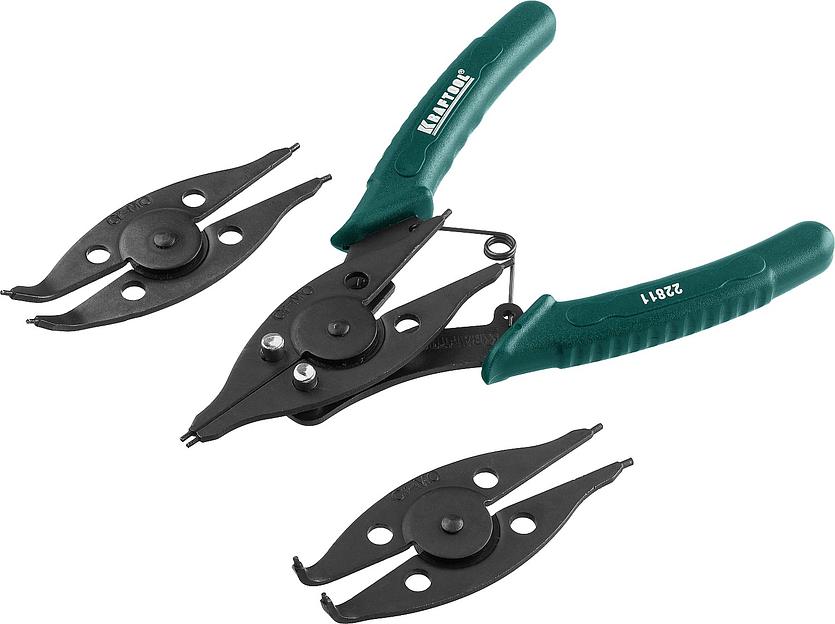 KRAFTOOL Universal 6-in-1, внешний/внутренний, съемник стопорных колец (22811) фото 3