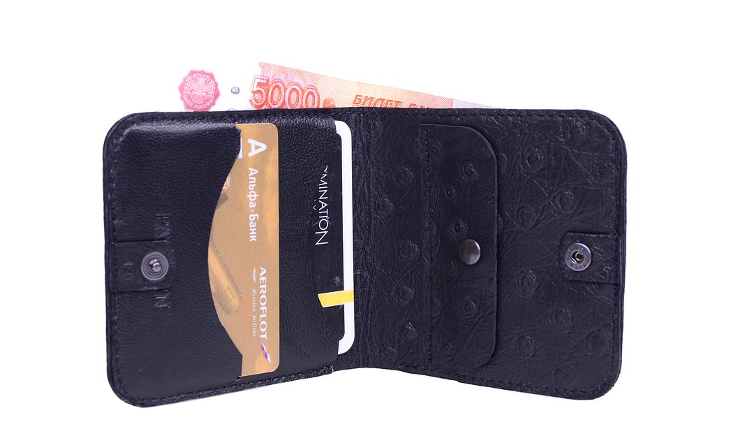 Кошелёк Pattern из натуральной итальянской кожи фото 4