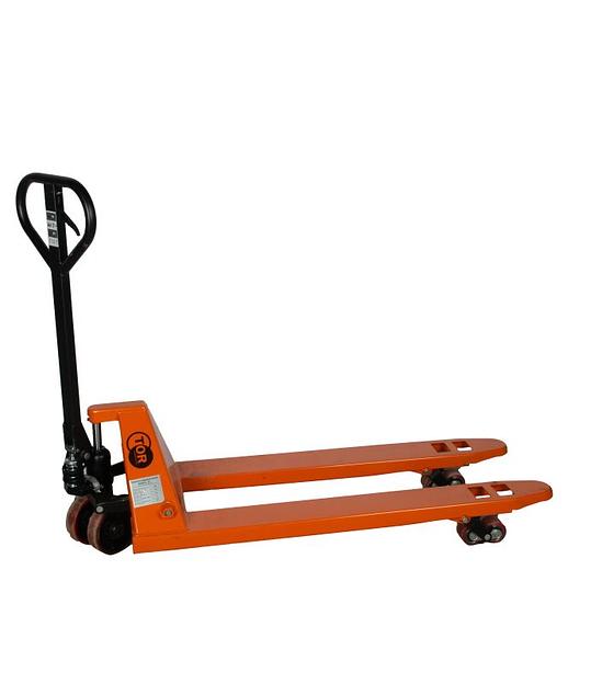 Тележка гидравлическая 2000 кг 1150 мм TOR «JC» (Полиуретановые колёса) ОПТ фото 3