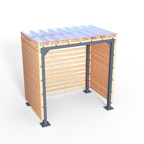 Пергола П-2 – 2800х1820х2800 - Малые архитектурные формы фото 1