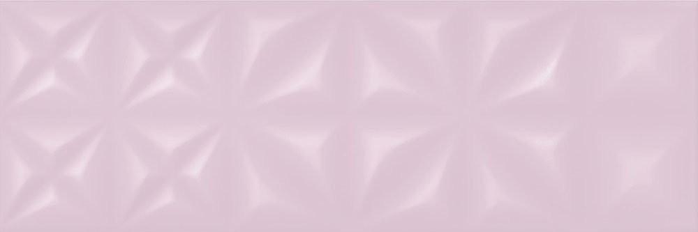 Плитка керамическая CERSANIT Lila 750х250 рельеф розовый 12417 (LLU072) цена за м2 фото 1