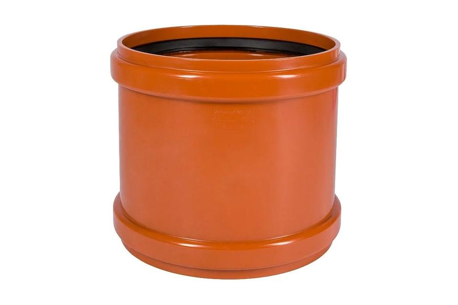 Муфта ремонтная ПВХ наружной канализации 160 мм фото 1