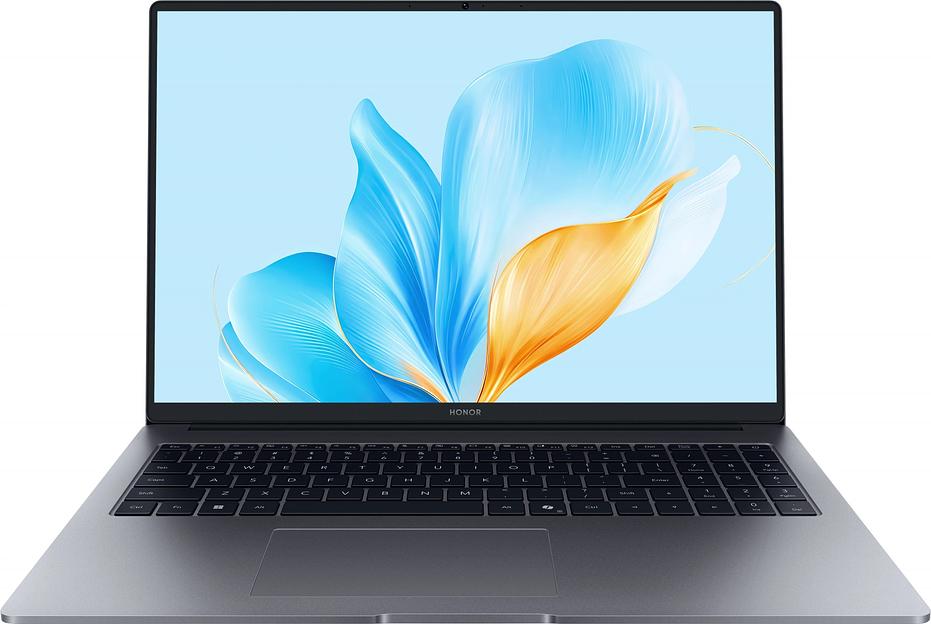 Ноутбук Honor MagicBook X16 BRG-565 Core i5 13420H 16Gb SSD512Gb Intel UHD Graphics 16" IPS FHD+ (1920x1200) Free DOS grey WiFi BT Cam (5301ALXN) фото 1