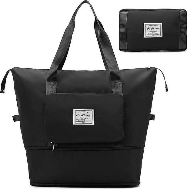 Дорожная сумка Fashion II Sportbag 36 л черная ОПТ фото 2