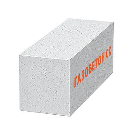 Газобетон СК прямой D400 (B2,5) 600x250x300 мм фото 1