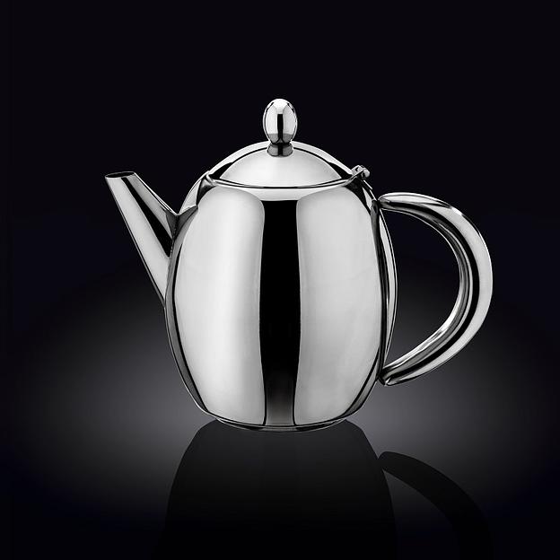 Чайник 1750 мл. заварочный с откидной крышкой и фильтром нерж. Wilmax /1/12/ фото 1