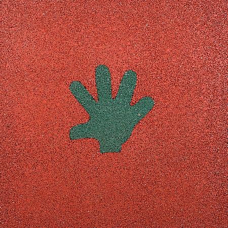 Плитка EcoStep с рисунком «Ручки, ножки, человечки» 30 мм фото 3