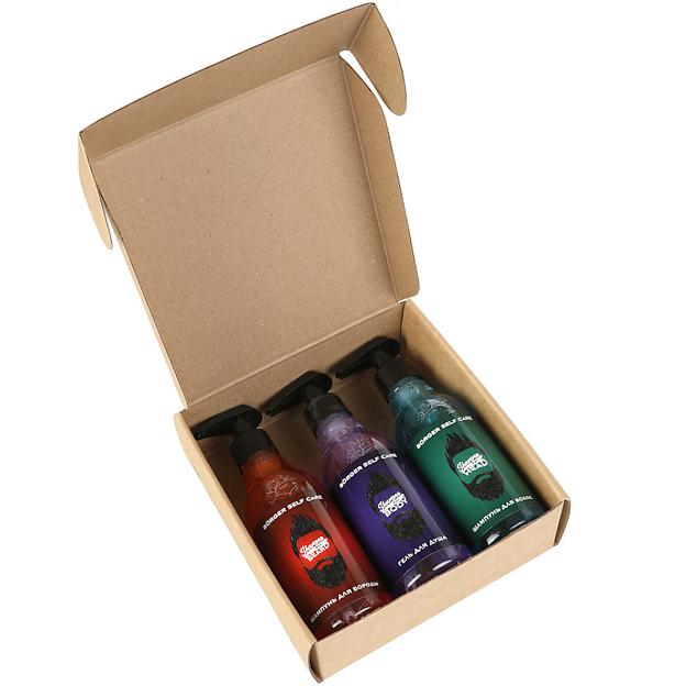 Набор для душа Börger «Self Care» подарочный для мужчин ОПТ фото 3