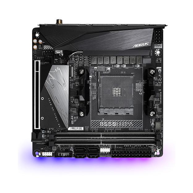 Материнская плата Gigabyte B550I AORUS PRO AX фото 2