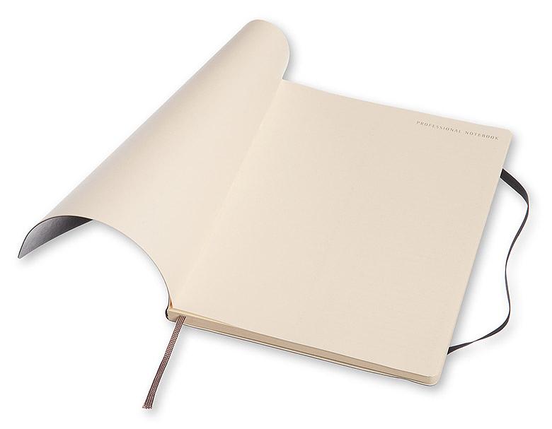 Блокнот Moleskine PROFESSIONAL SOFT PROPFNTB4SBK XLarge 190х250мм 192стр. мягкая обложка черный фото 4