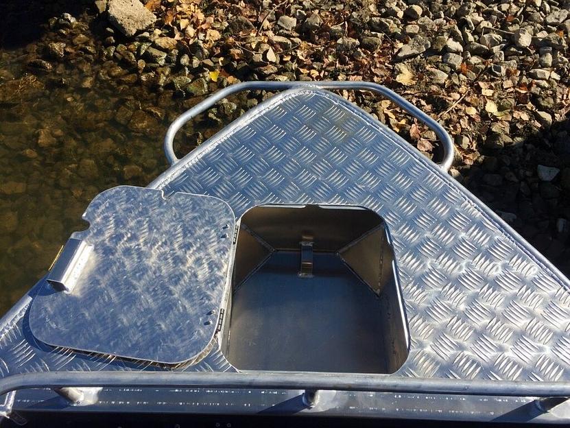 Алюминиевый катер Тактика 430 DC Lite, 458*165*81 см фото 9