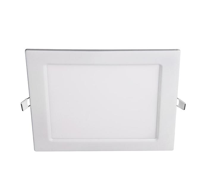 Светильник светодиодный ДВО-15w 4000K 1000 Лм IP40 WH 190мм встраиваемый квадрат JazzWay 5008380A фото 1