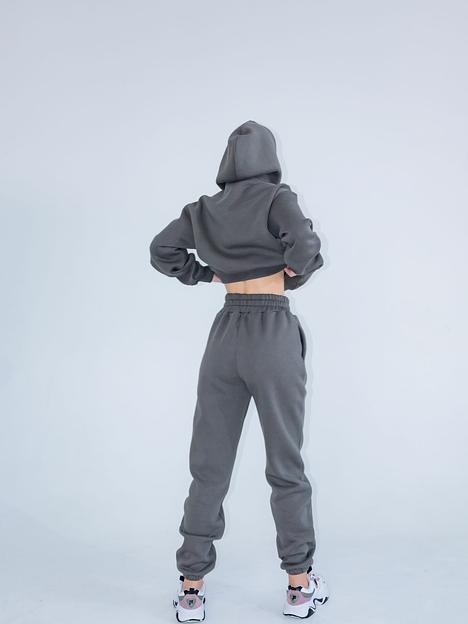 Толстовка и штаны женские серые № 2, 3 фото 3