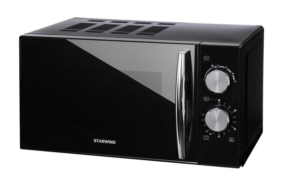 Микроволновая Печь Starwind SMW3420 20л. 700Вт черный/хром фото 1