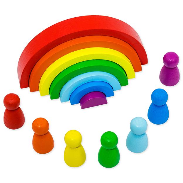 Ступеньки - радуга фото 1