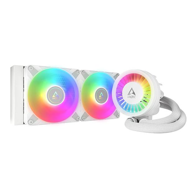 Жидкостная система охлаждения Arctic Cooling Arctic Liquid Freezer III-240 A-RGB White Multi Compatible All-In-One CPU Water Cooler (ACFRE00150A) фото 1