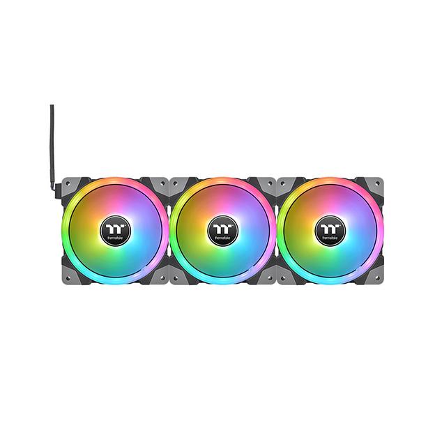 Кулер для компьютерного корпуса Thermaltake SWAFAN EX12 RGB PC Cooling Fan (3-Fan Pack) CL-F143-PL12SW-A фото 3