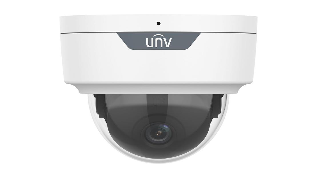 Видеокамера IP купольная антивандальная, 1/2.8'' КМОП, 2Мп (1920*1080) @ 60к/с, Ultra 265|H.265|H.264|MJPEG, 3 потока, 130дБ WDR, 2.8мм объектив 0.001 Лк @F1.6, встроенный микрофон, ИК-подствека до 40м, поддержка Micro SD карт памяти до 256 Гбайт, аудио фото 1