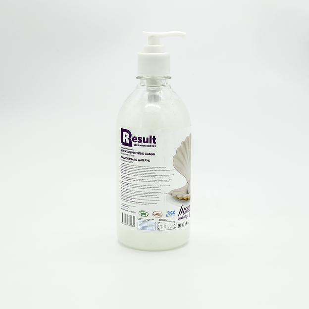Жидкое мыло Result Жемчужное, 500 мл с дозирующим насосом ОПТ фото 1