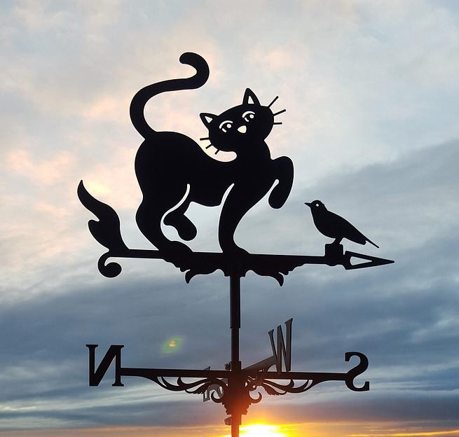 Флюгер «Кот» ОПТ фото 2