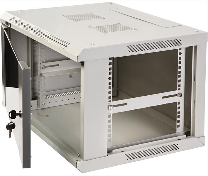 Шкаф настенный серии Pro, 12U 600x450, стеклянная дверь (TWT-CBWPG-12U-6x4-GY) фото 2