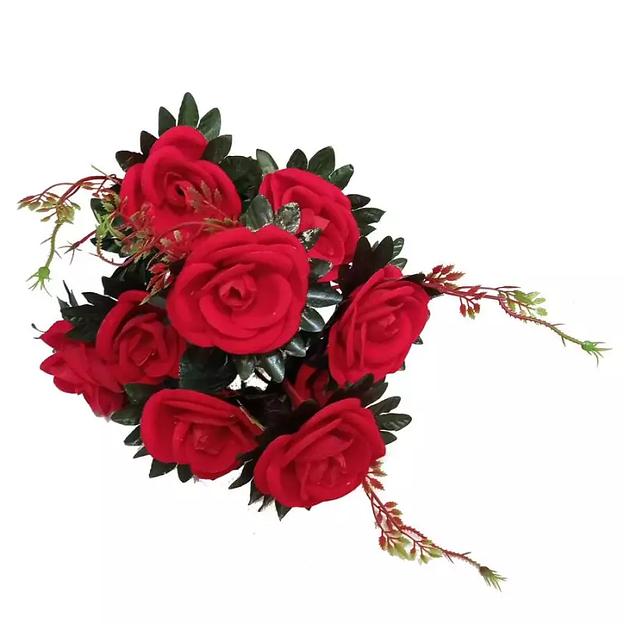 Букет барх. 12 роз 59см фото 1