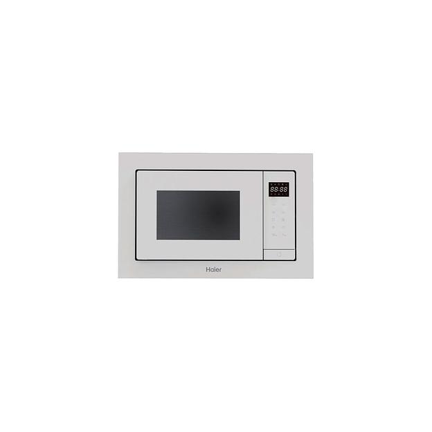 Встраиваемая микроволновая печь HAIER HMX-BTG207W, 20л, 700Вт, белый [td0048653ru] фото 1