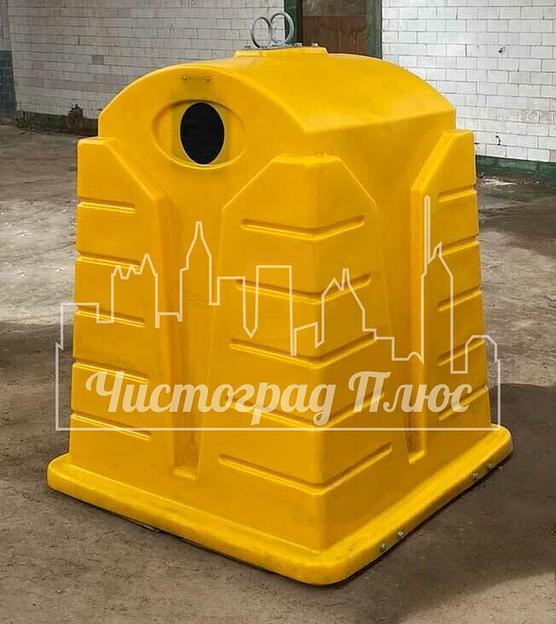 Контейнер-колокол для РСО 1200 л зеленый фото 3