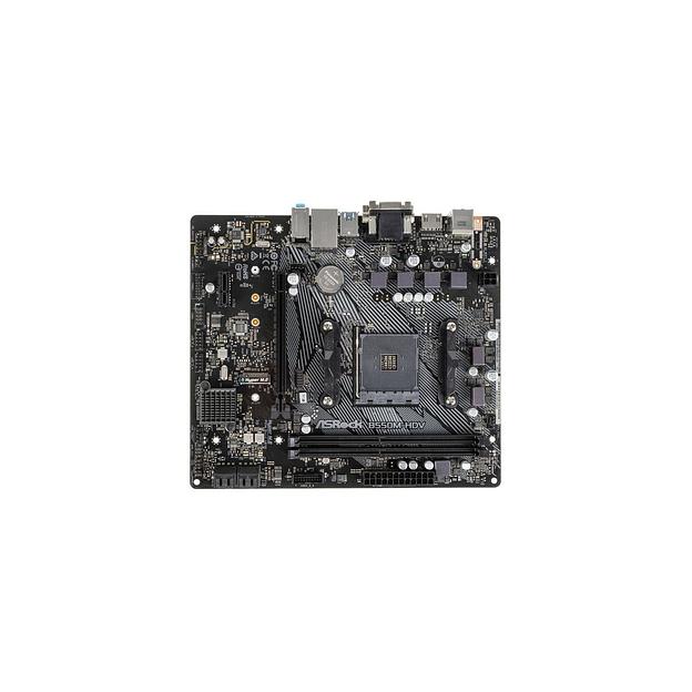 Материнская плата ASRock B550M-HDV, SocketAM4, AMD B550, mATX, Ret фото 1