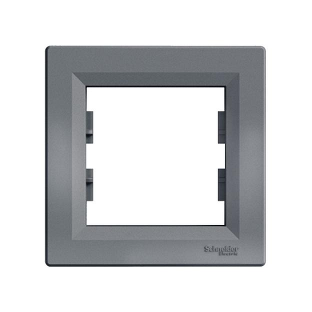 Рамка SE EPH5800162 Asfora 1 постовая сталь EPH5800162 фото 1