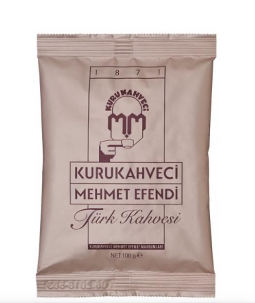 Кофе молотый арабика Mehmet Efendi̇ Türk Kahvesi̇ в пакете, 100 гр, опт фото 1