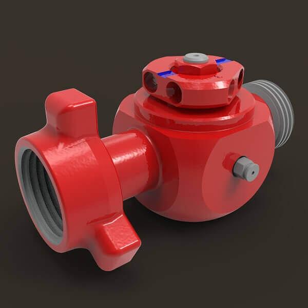 Кран пробковый АСК КП-50.110.000-01А фото 1