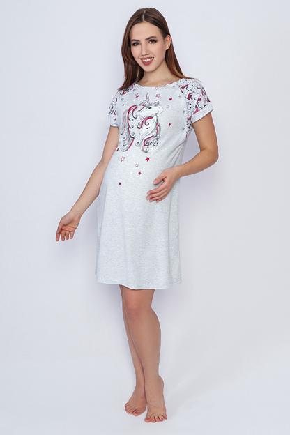 Комплект Style Magro для беременных и кормящих мам «Лилу», серый меланж, опт фото 4