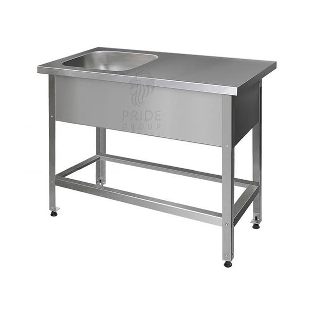 Ванна моечная цельнотянутая со столом ВМНсц-1/1207 фото 1