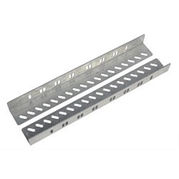 ЦМО Комплект уголков опорных (направляющие) для напольных шкафов, глубина 1000 мм, нагрузка до 150 кг. (УО-100У) фото 1