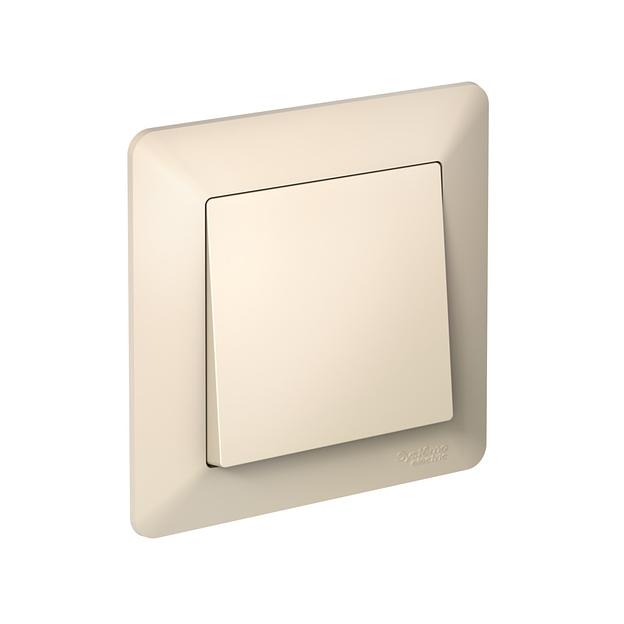 ATLASDESIGN AIR 1-постовая РАМКА, БЕЖЕВЫЙ/дымчатый белый фото 3