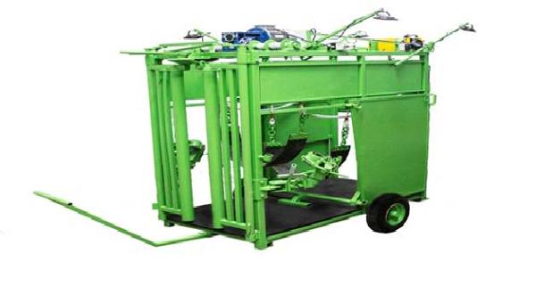 Станок ветеринарный для обрезки копыт (электрический) фото 1