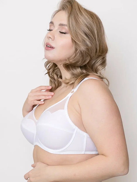 Бюстгальтер АйЛайк модель № 1031 цвет белый ОПТ фото 2