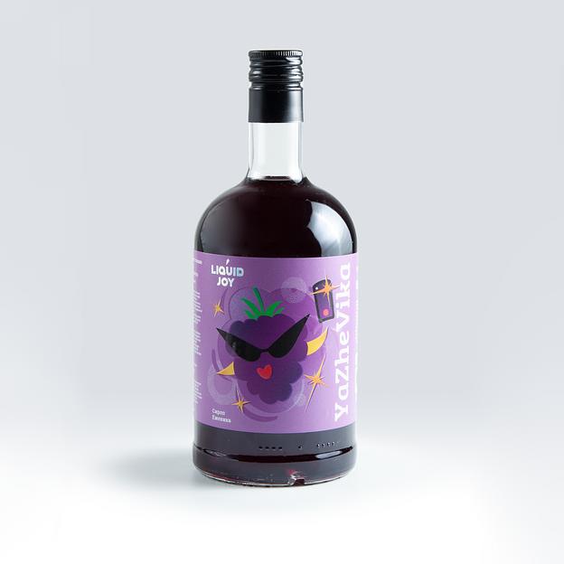 Сироп "Liquid Joy" Ежевика 0,7л стекло фото 1