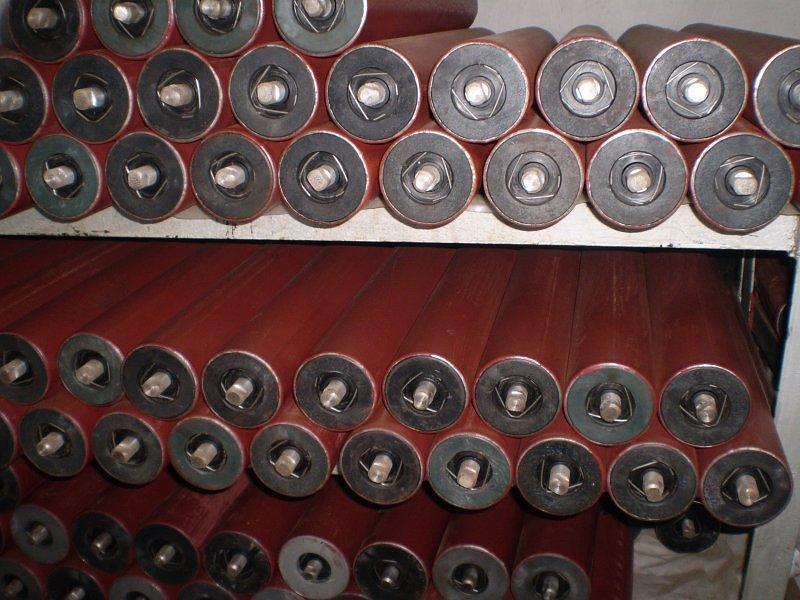 Ролик ф127 поддерживающий под ленту 1200 мм фото 2