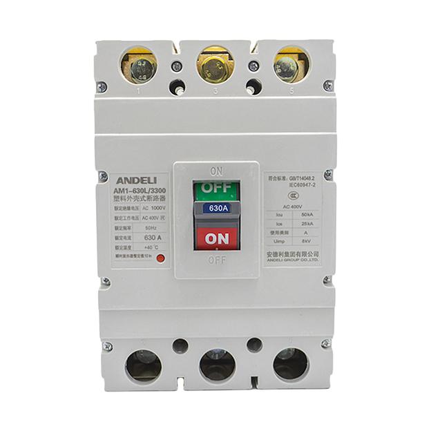 Автоматический выключатель ANDELI AM1-630L 3P 500A фото 2