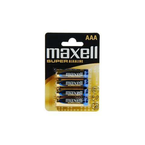 Батарейка MAXELL Alkaline, AAА/LR03, 4 шт фото 1